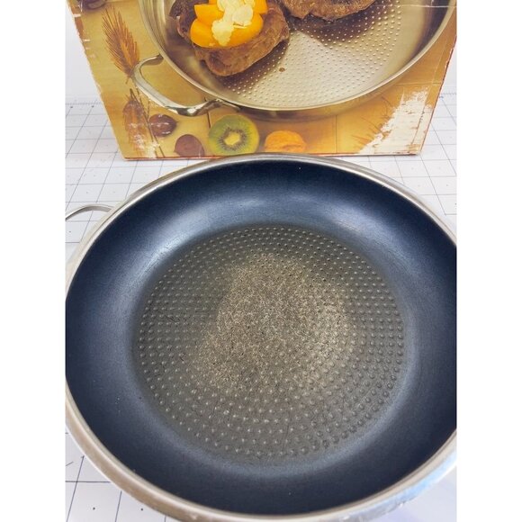 Schulte-Ufer 10.5" Skillet Frying Pan Stainless Steel Non-Stick Two Handles Germ - Picture 3 of 8